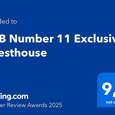 B&B Number 11 Exclusive Guesthouse Bruges Exterior photo